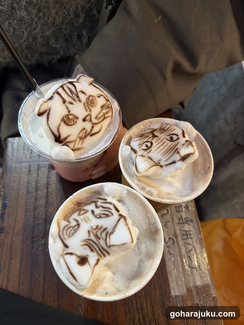 Latte Art Coffee Cups