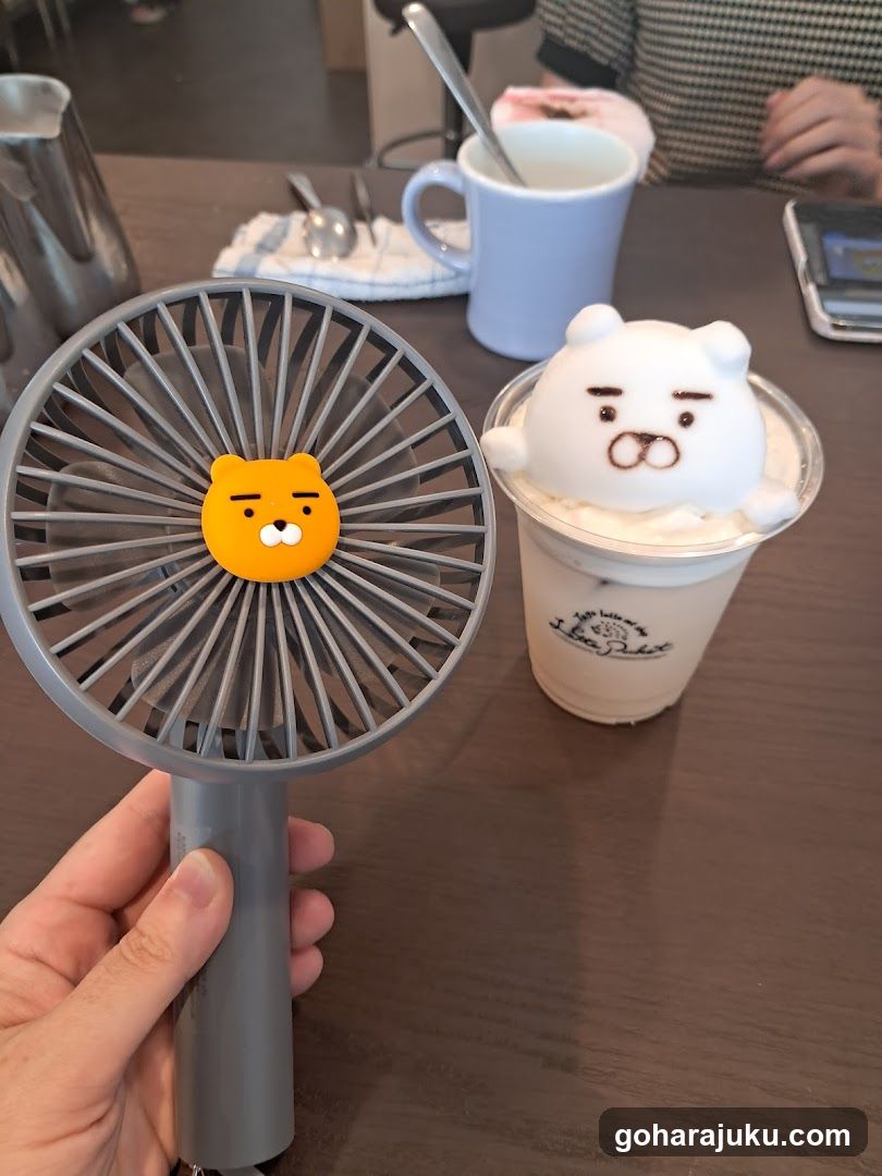 Cafe Interior with Cute Merchandise