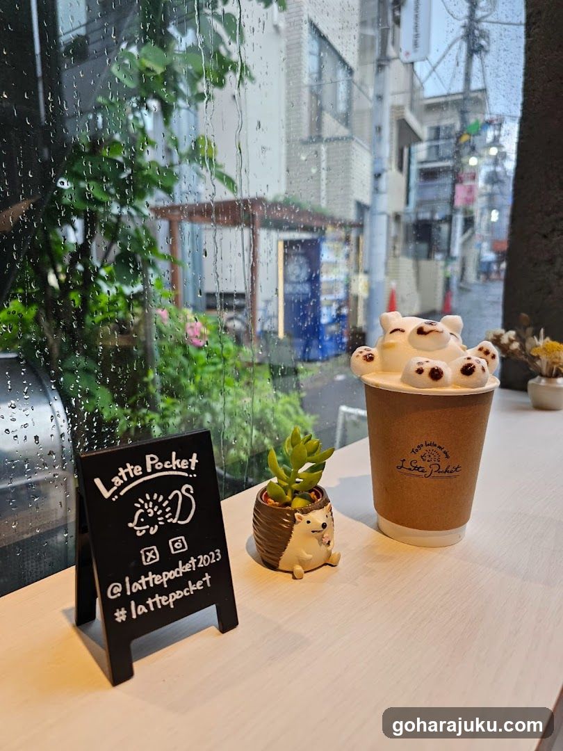 Latte Pocket Coffee Shop Interior View