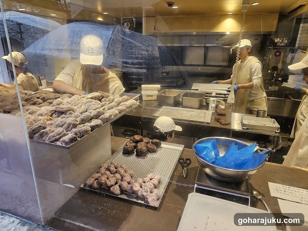 Doughnut Shop Interior View