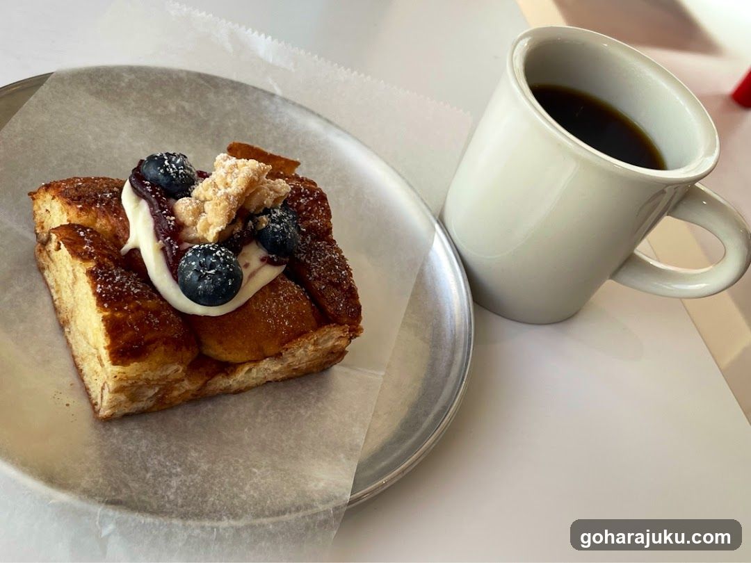 French Toast with Berries and Coffee
