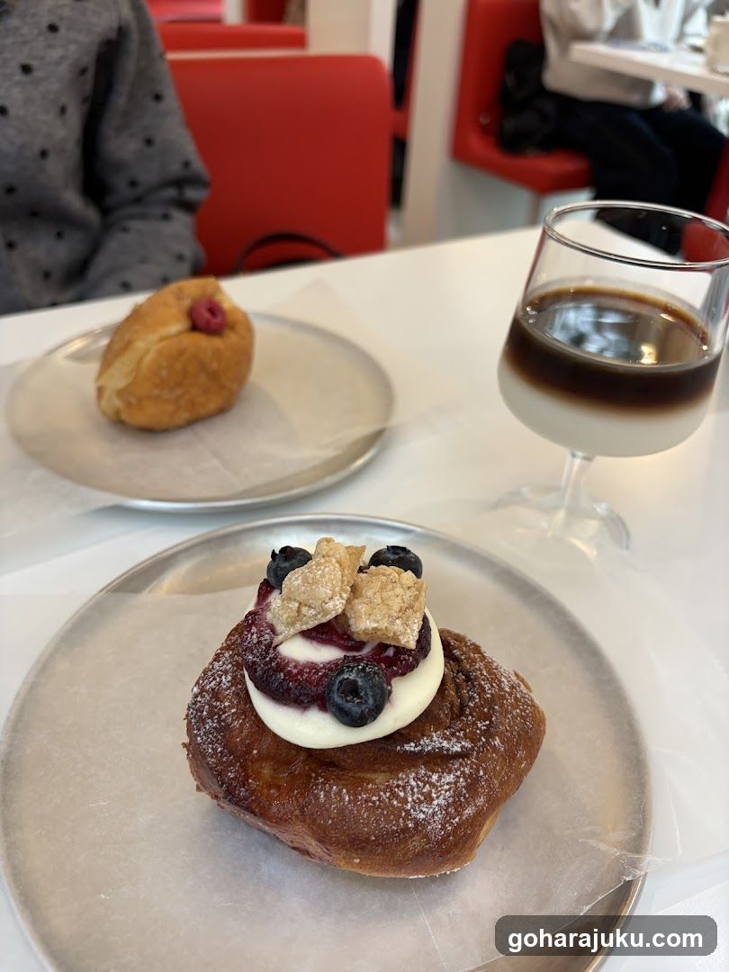 Dessert and Coffee at Cafe