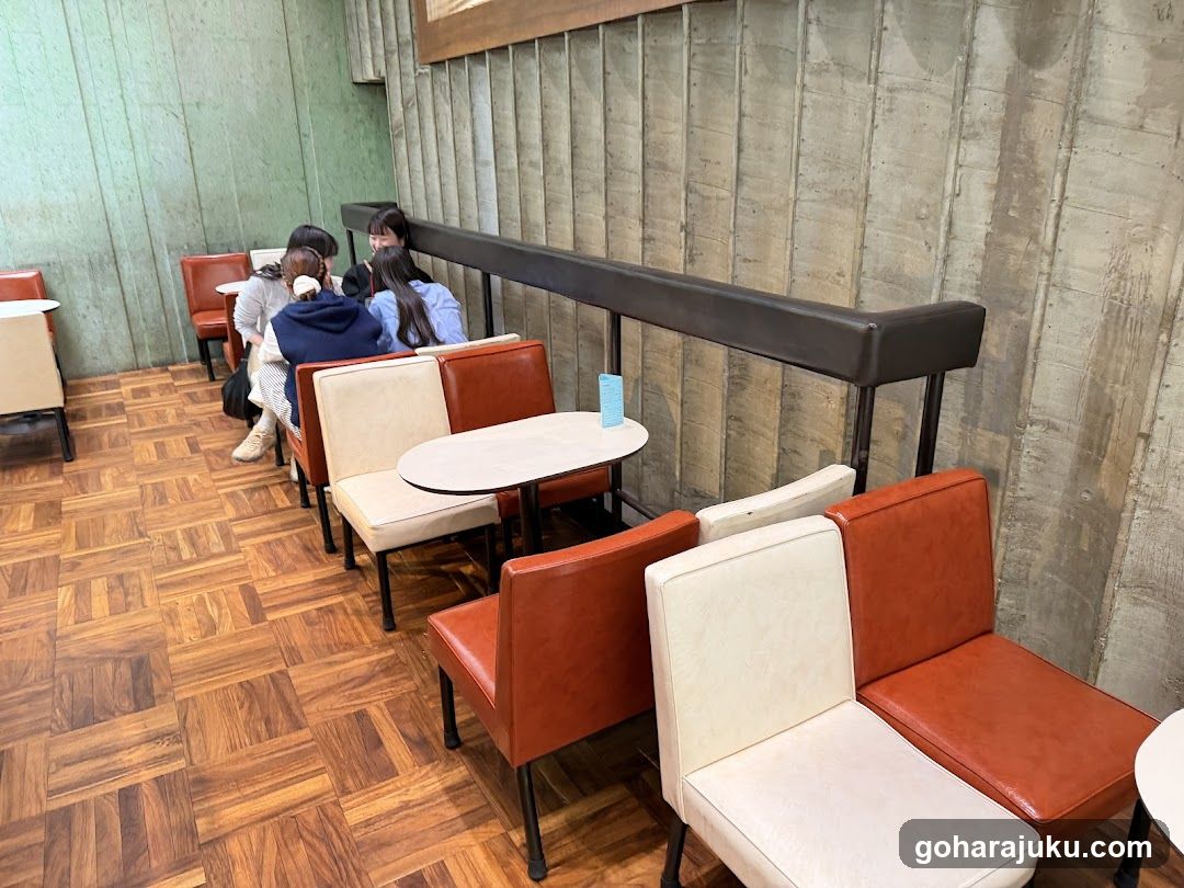 Interior of a modern café or restaurant