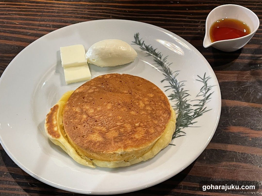 Pancake with Butter and Syrup