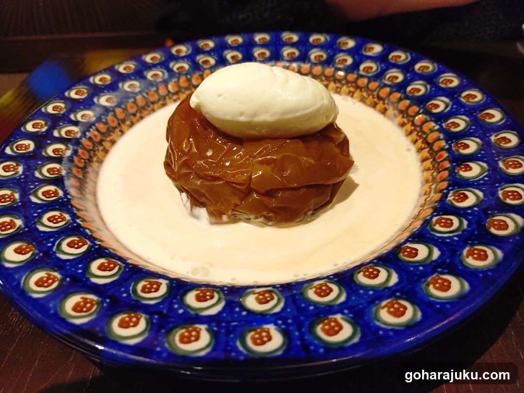 Caramel Dessert with Cream