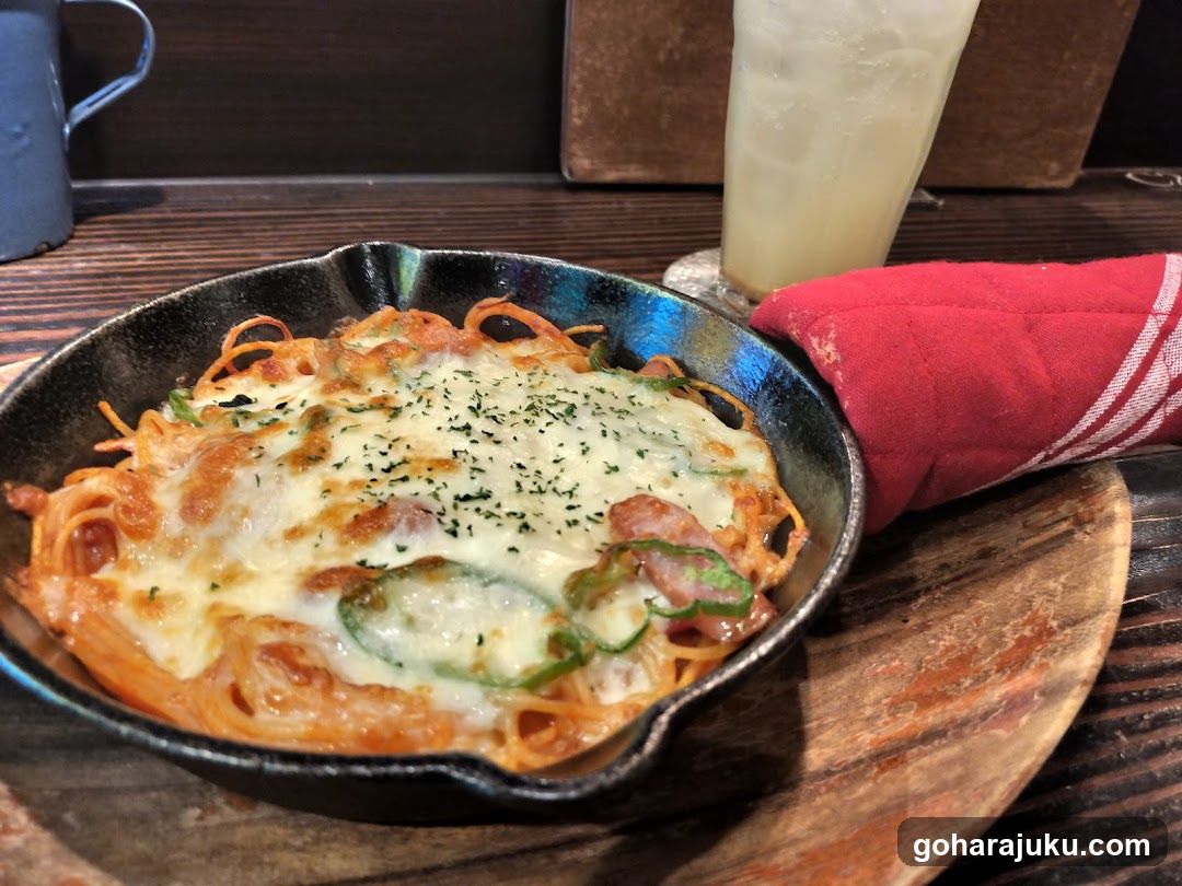 Skillet Pasta with Cheese and Peppers