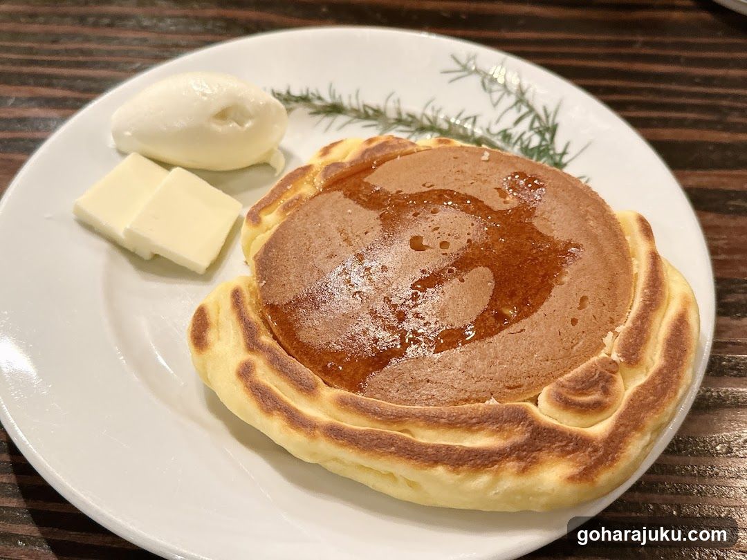 Pancake with Butter and Syrup