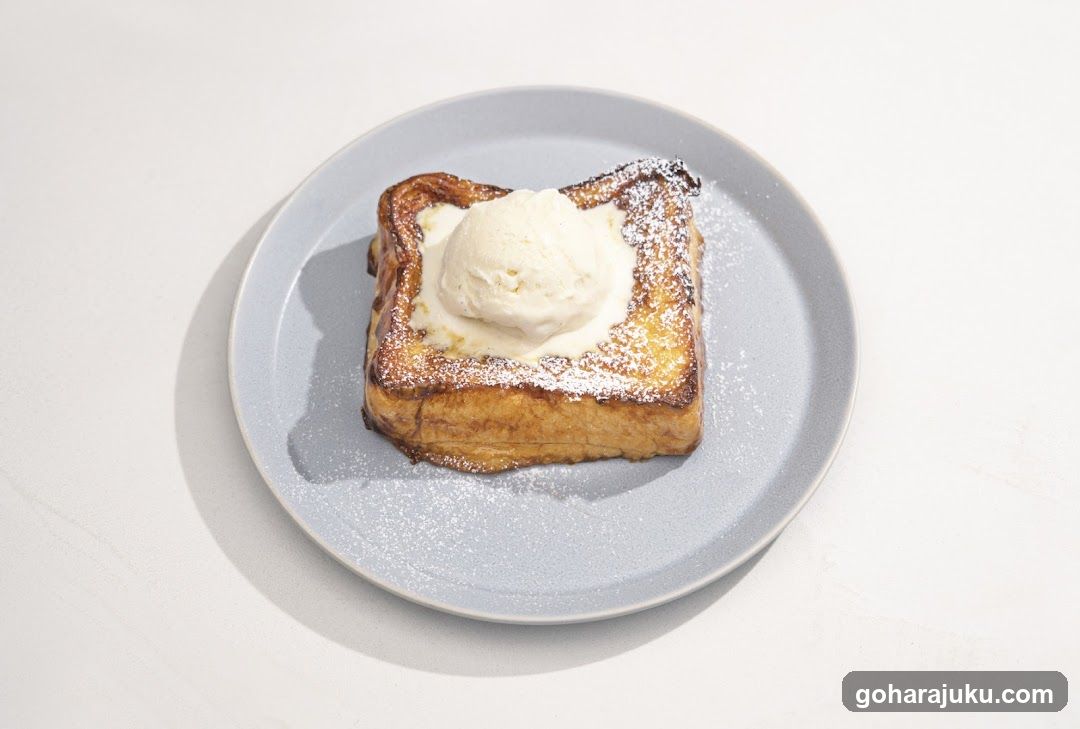 French Toast with Ice Cream
