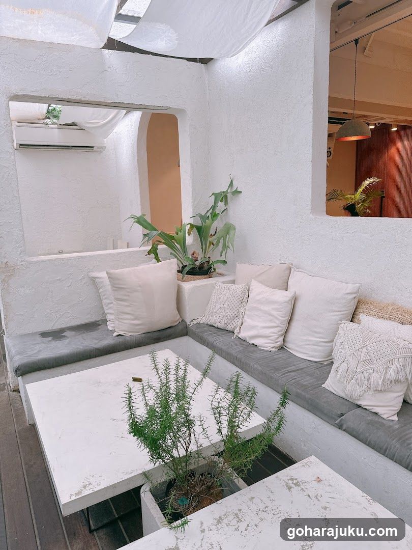 Cozy White Interior Corner