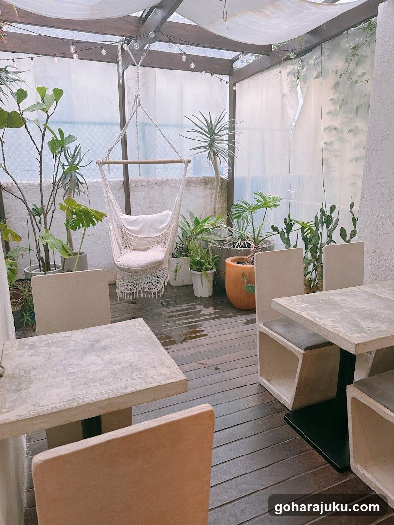 Outdoor Patio Seating Area