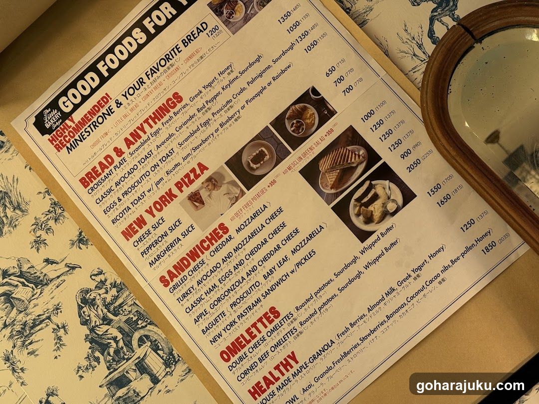 Good Foods For You Menu