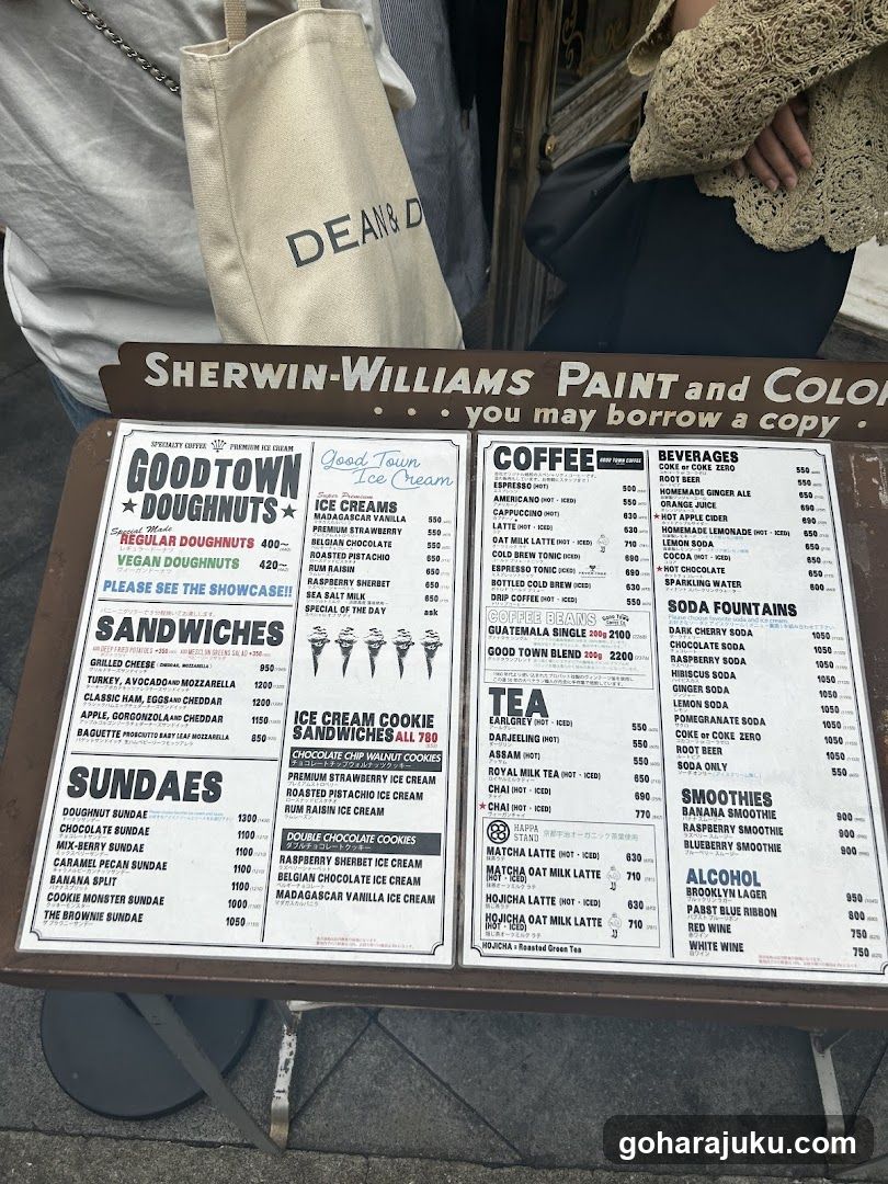 Sherwin-Williams Paint and Color Menu Board