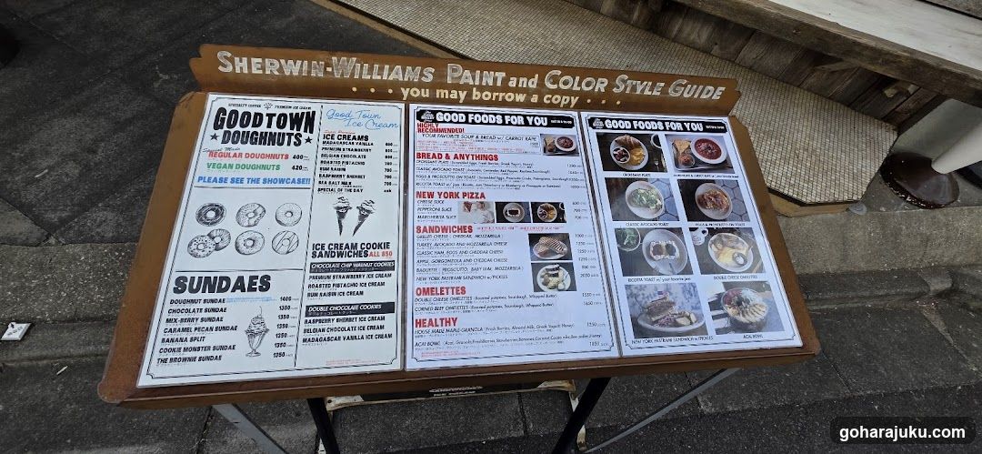 Sherwin-Williams Paint and Color Style Guide Menu Board