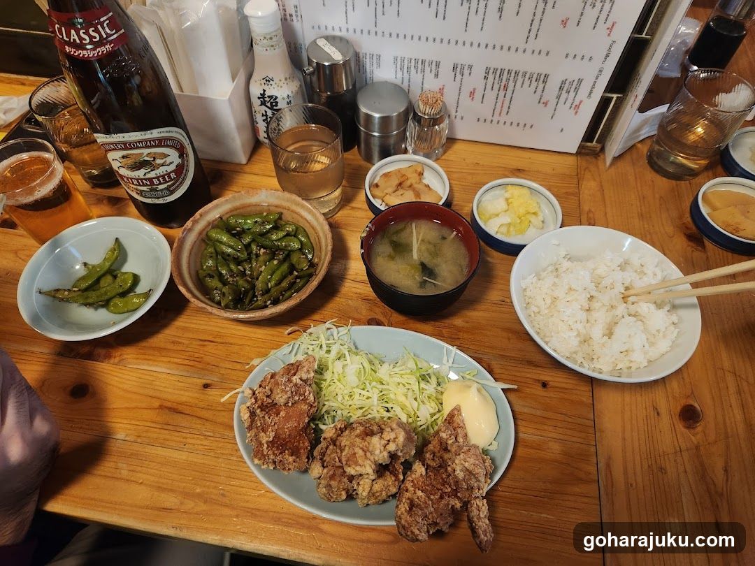 Japanese Meal Spread