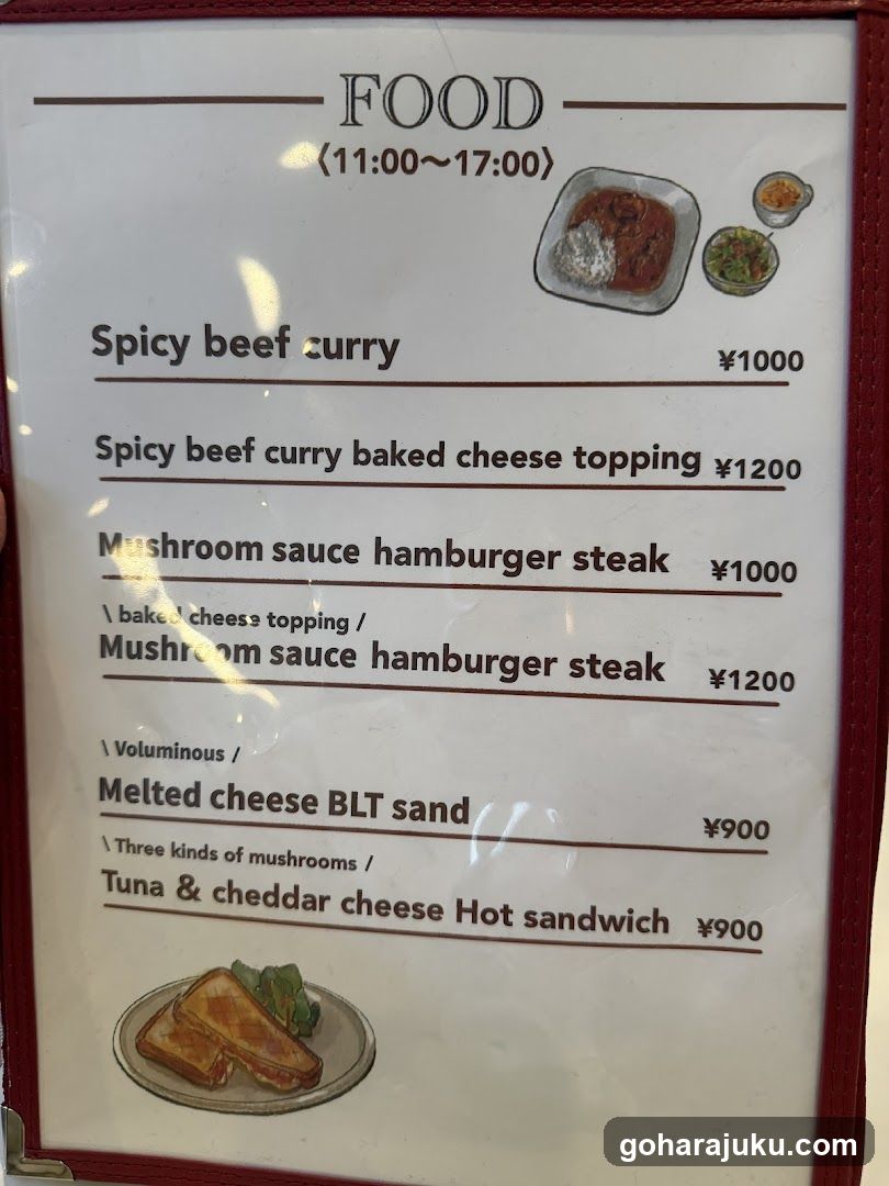 Food Menu Board