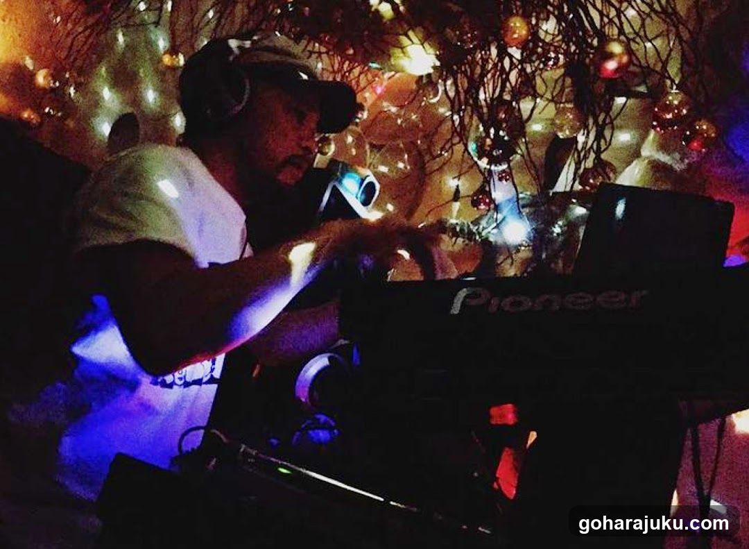 DJ at a party