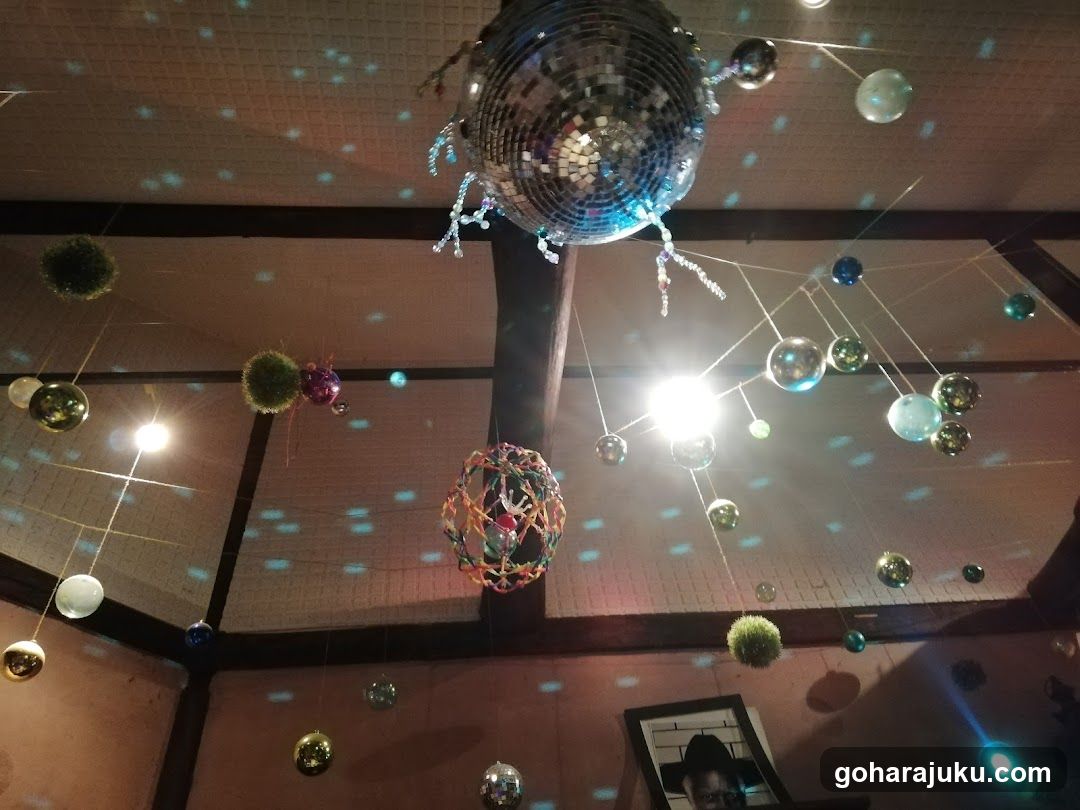 Disco Ball and Hanging Ornaments