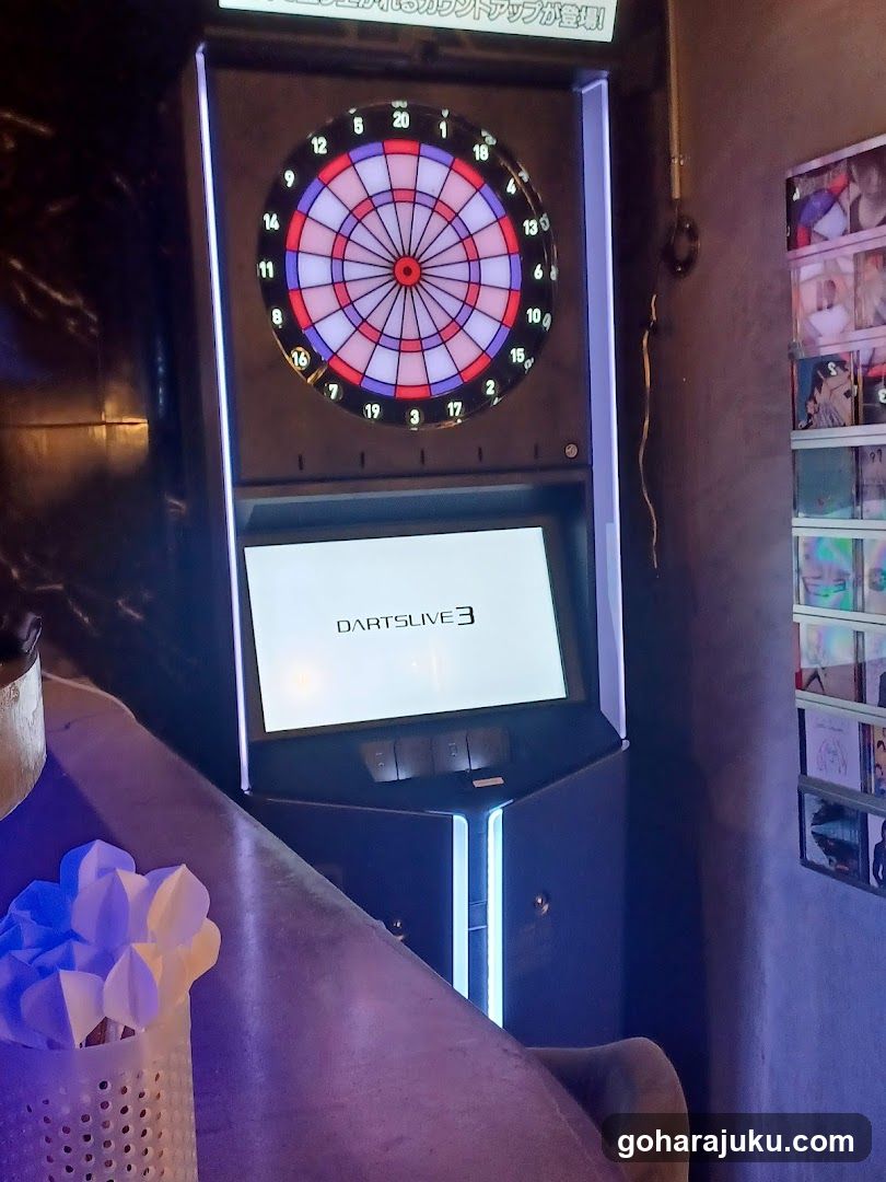 Dart Game Machine Interior