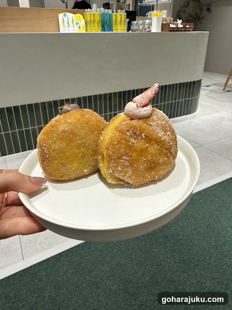 Doughnuts on a Plate
