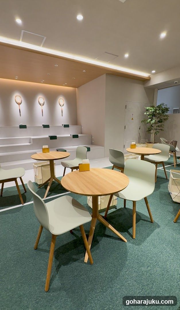 Tennis-themed Lounge Interior