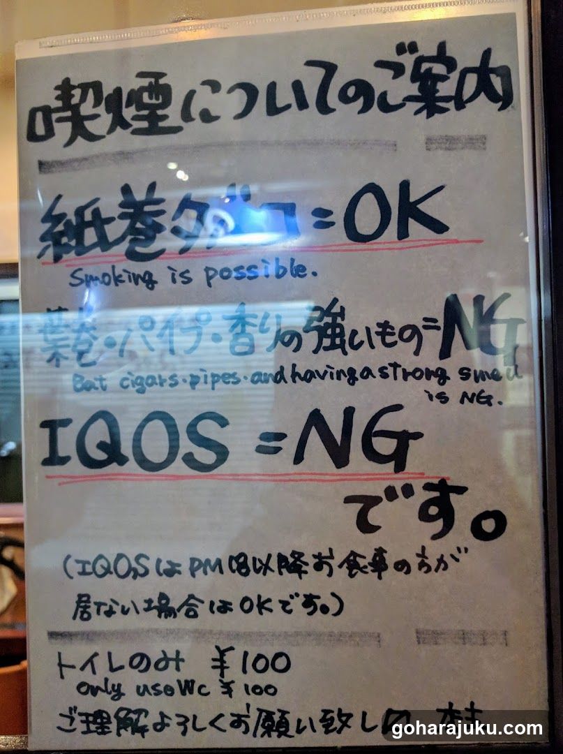 Smoking Policy Sign
