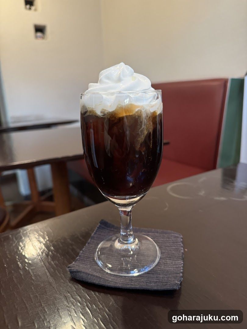 Iced Coffee with Whipped Cream