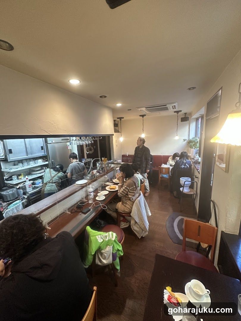 Interior of a cozy restaurant or cafe