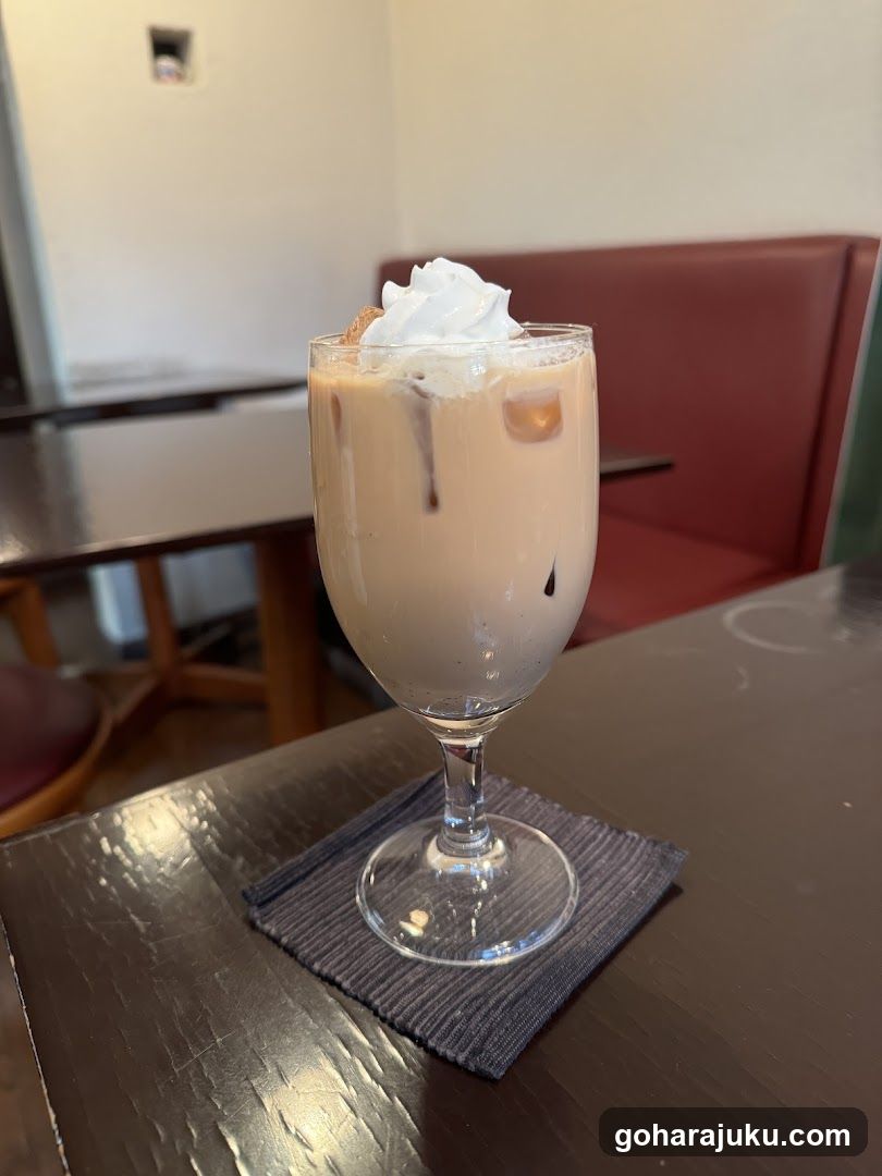 Iced Coffee with Whipped Cream