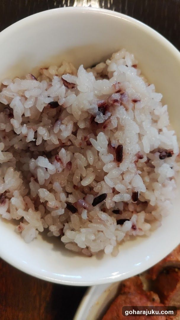 Bowl of mixed rice