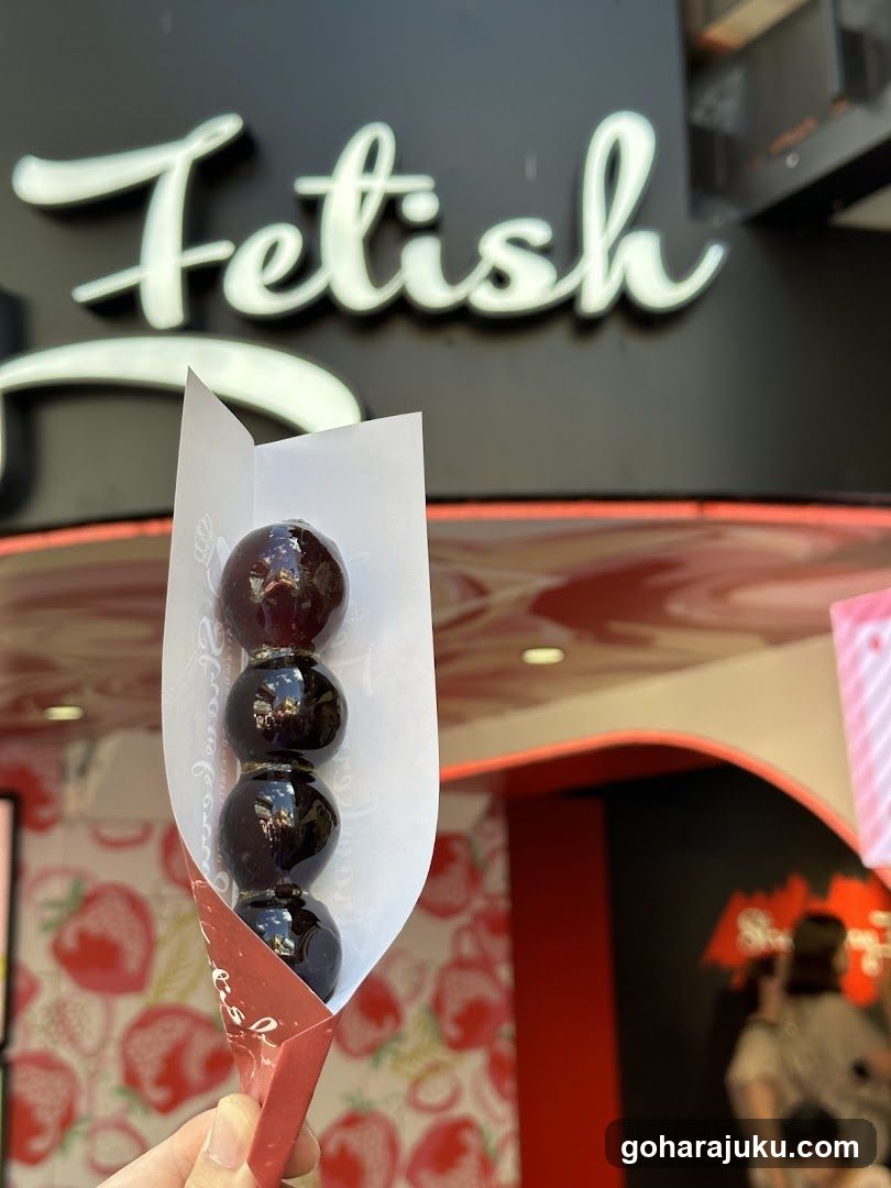 Fetish Shop Front with Candy Skewer