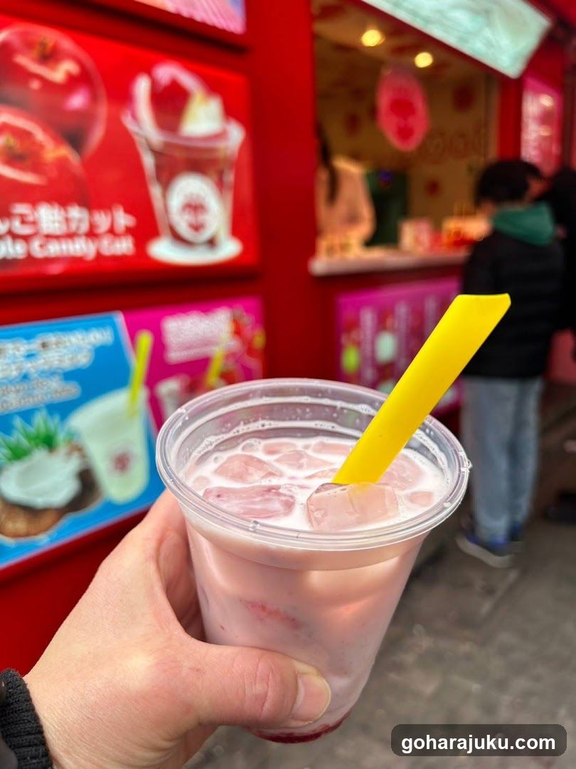 Candy Cut Drink at Shop Front