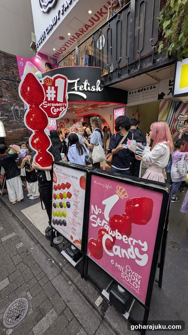 #1 Strawberry Candy Street Display