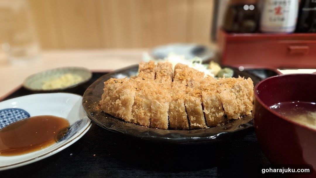 Katsu Slices with Sauce and Soup