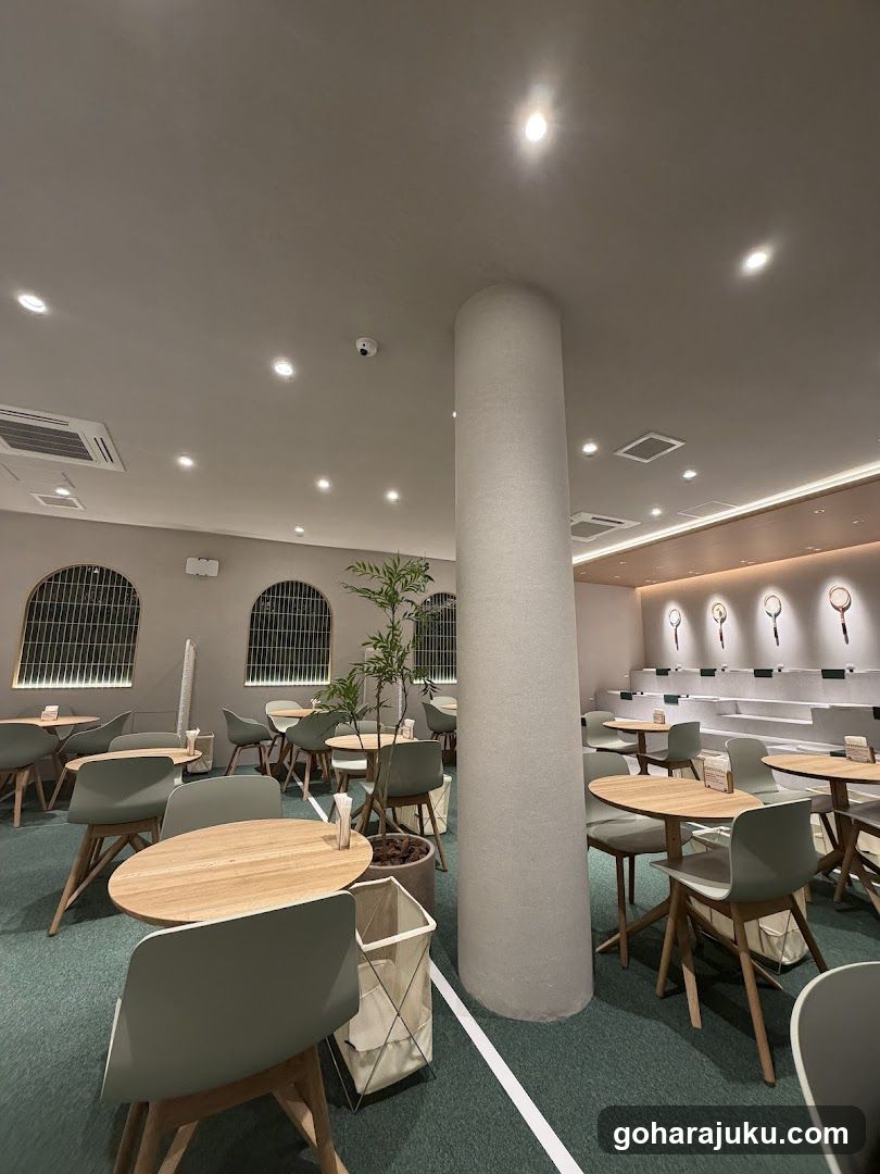 Interior of a modern cafe or restaurant