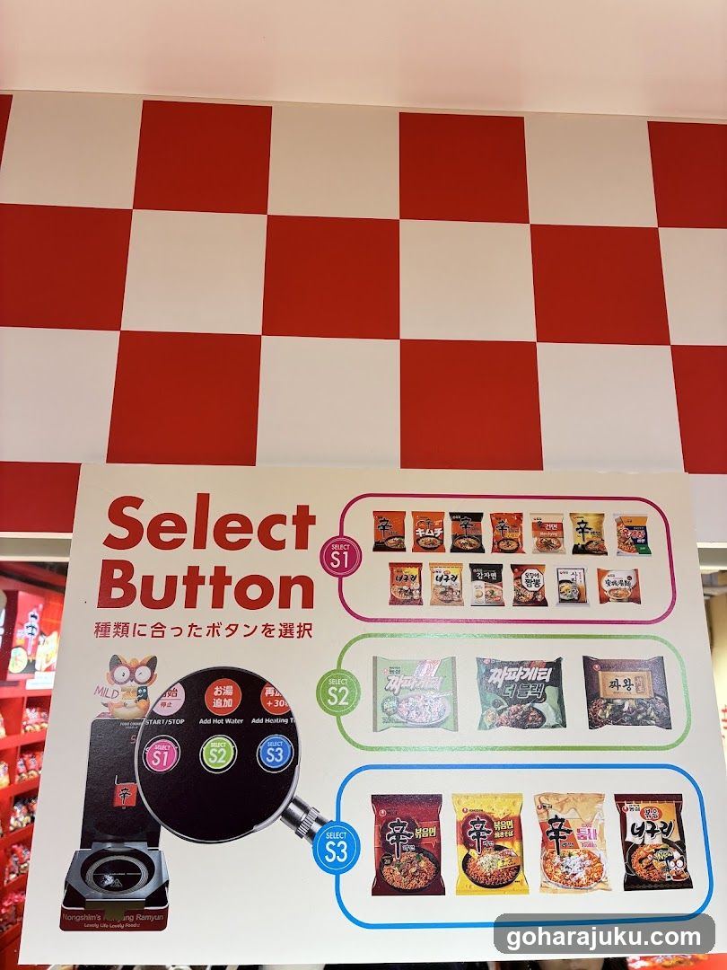 Select Button Kiosk Display