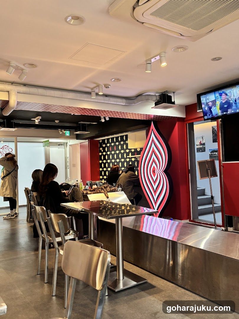 Interior of a modern restaurant or cafe