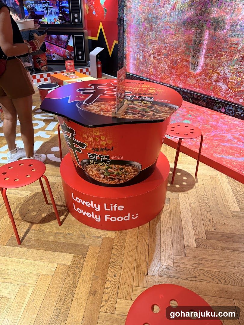 Nongshim Ramen Display