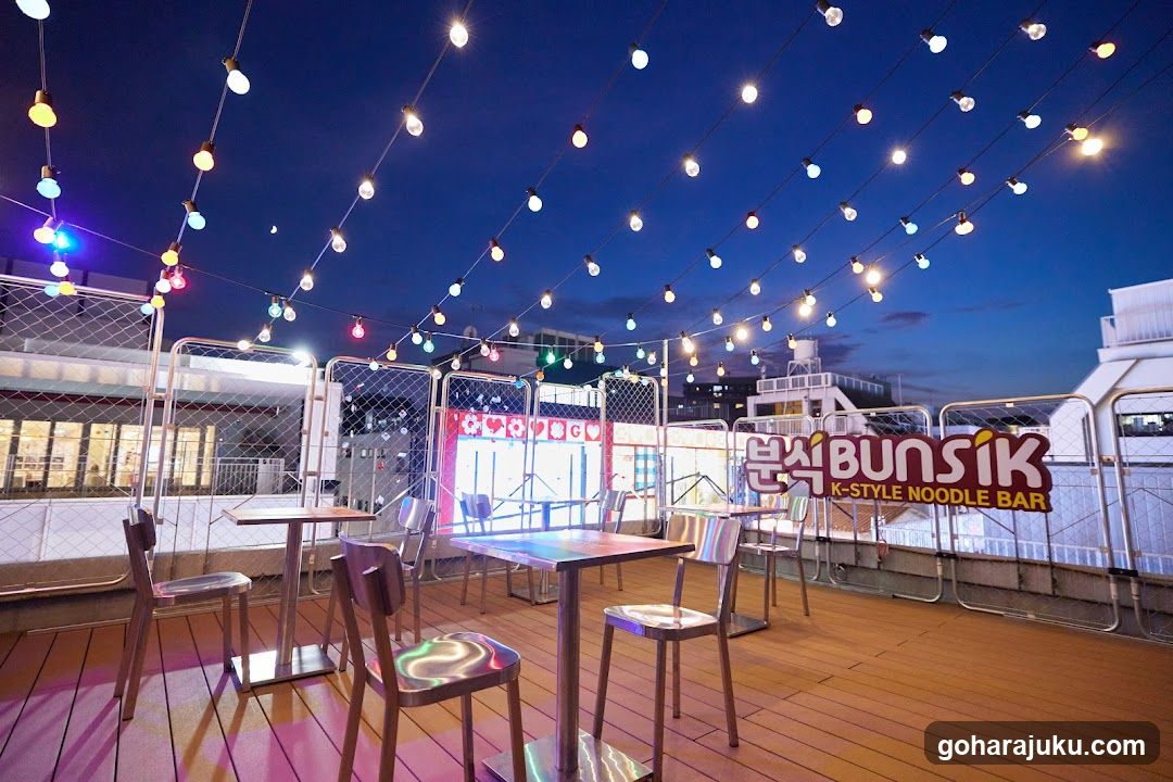 Bunsik K-Style Noodle Bar Rooftop