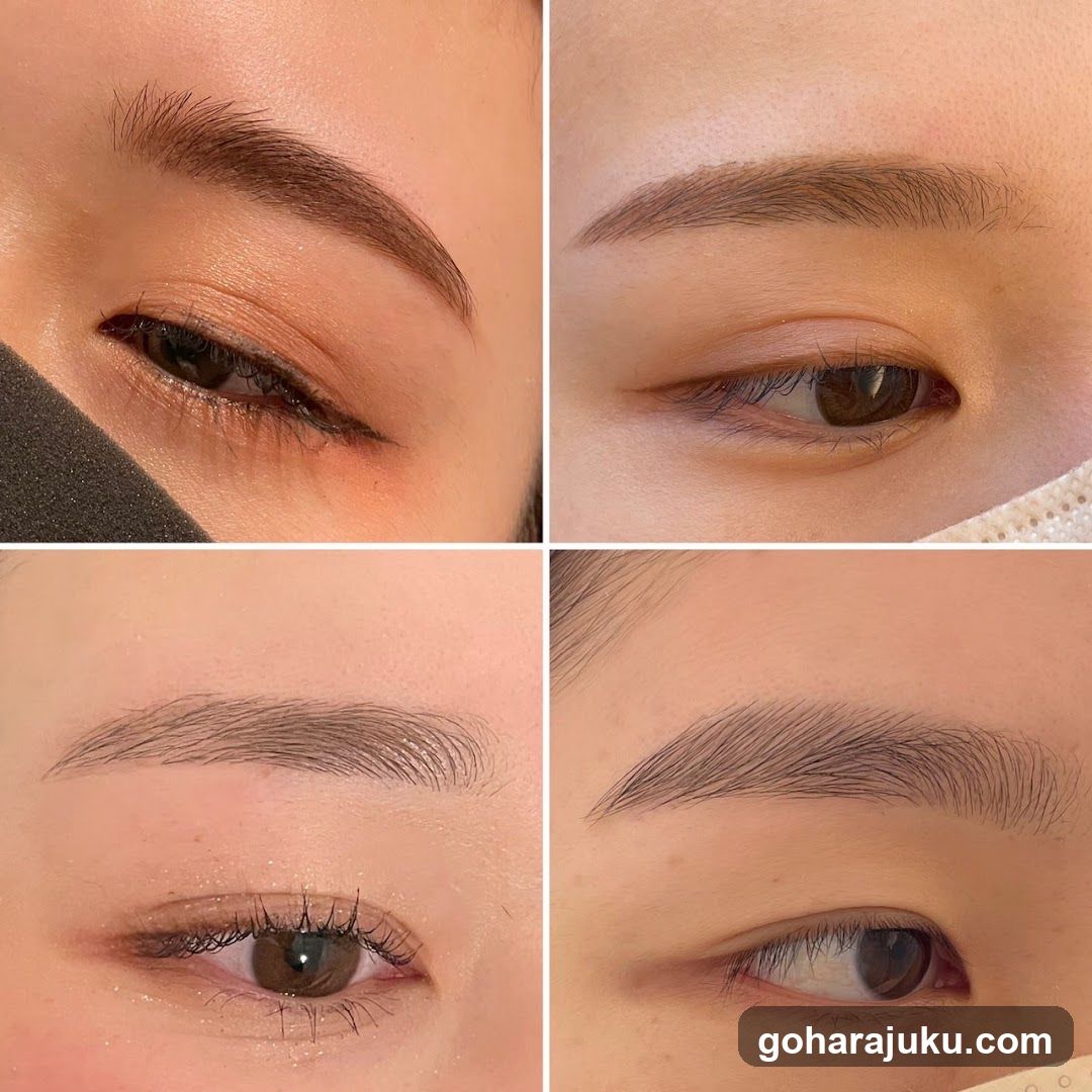 Eyes and Brows Close-up