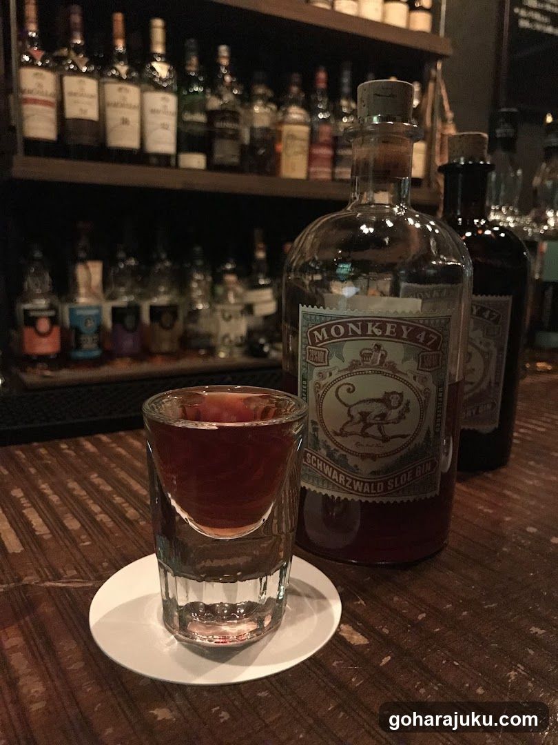 Monkey47 Sloe Gin Shot