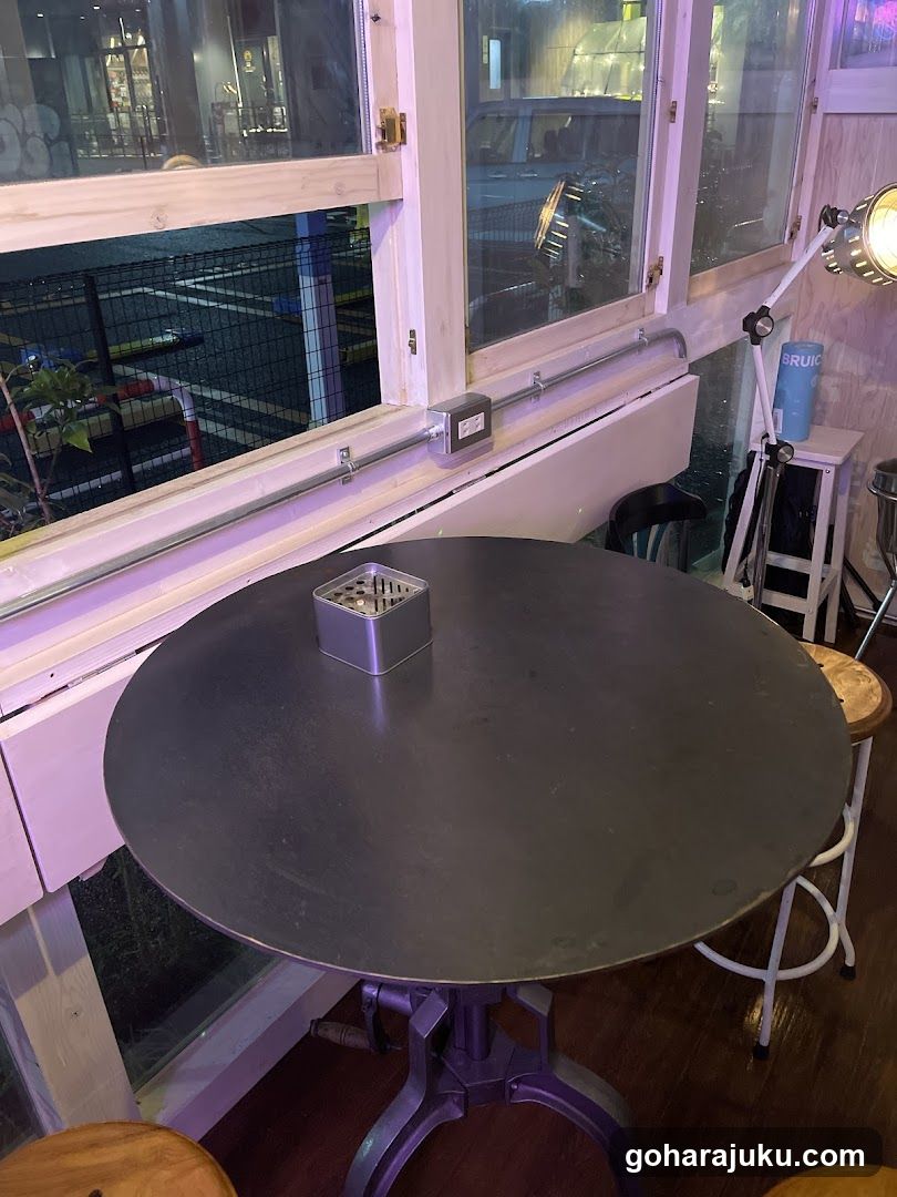 Interior Table with Ashtray