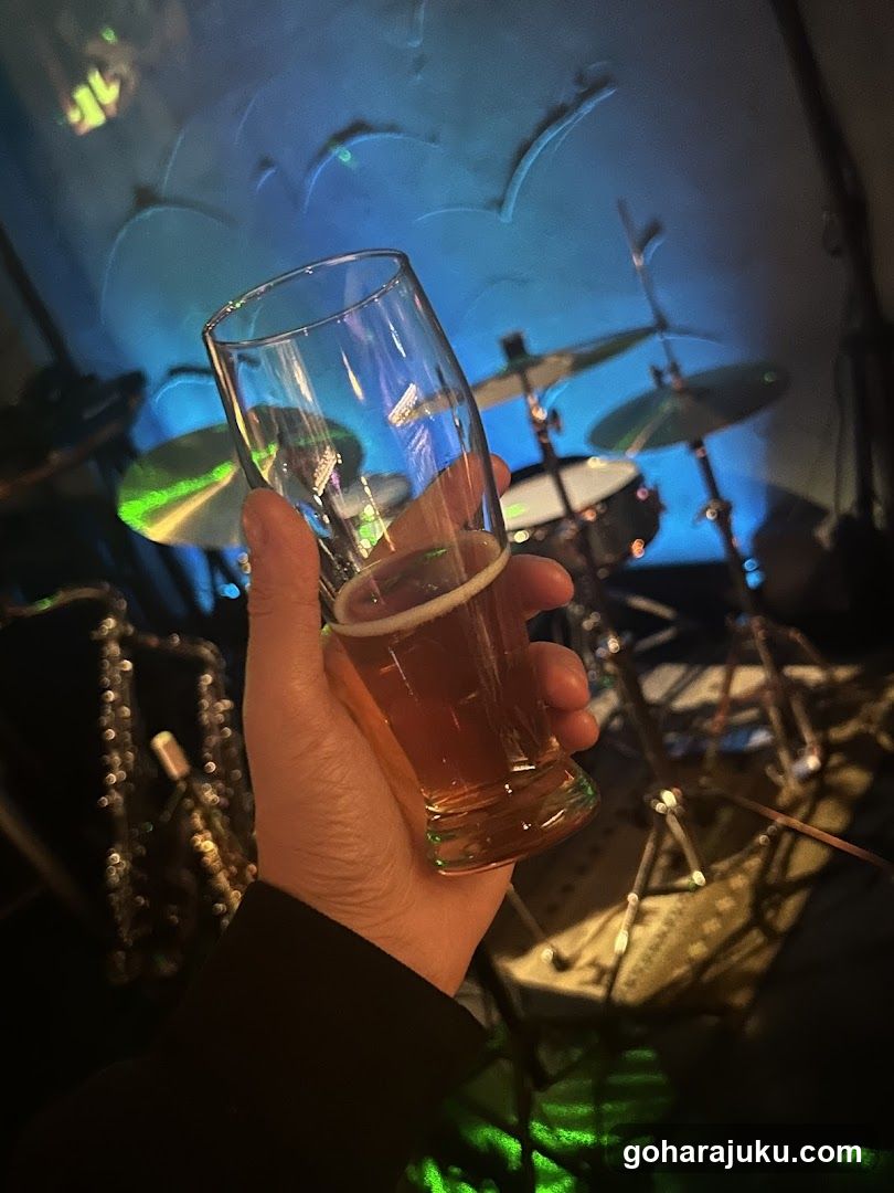 Beer Glass at Live Music Venue