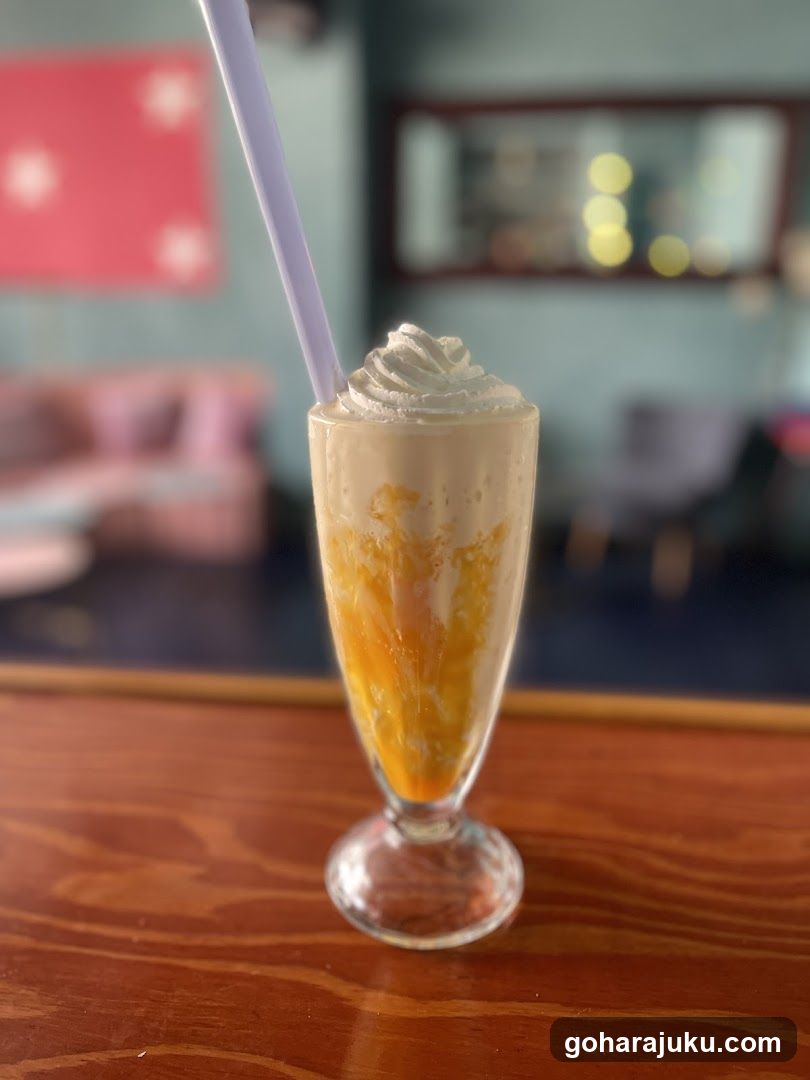Mango Shake with Whipped Cream