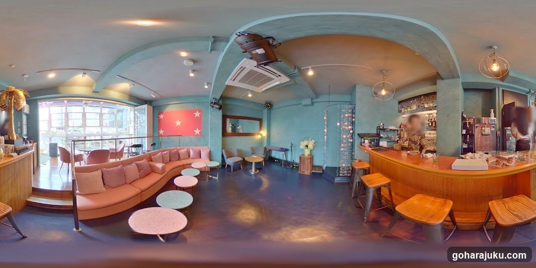 Interior of a cafe or bar