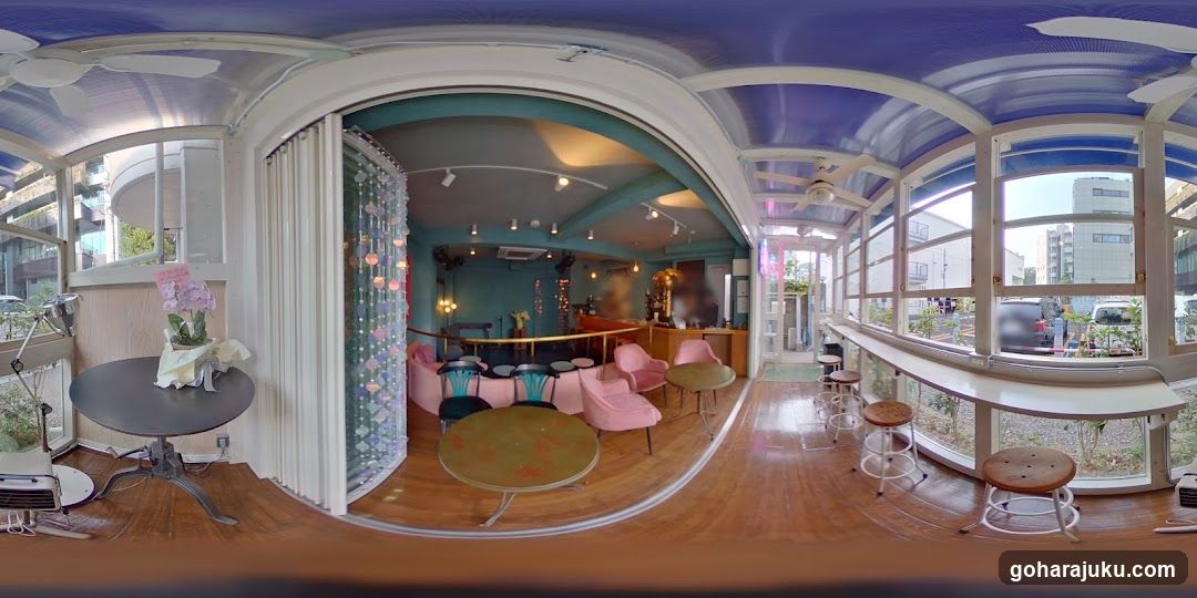 Interior of a cafe or restaurant
