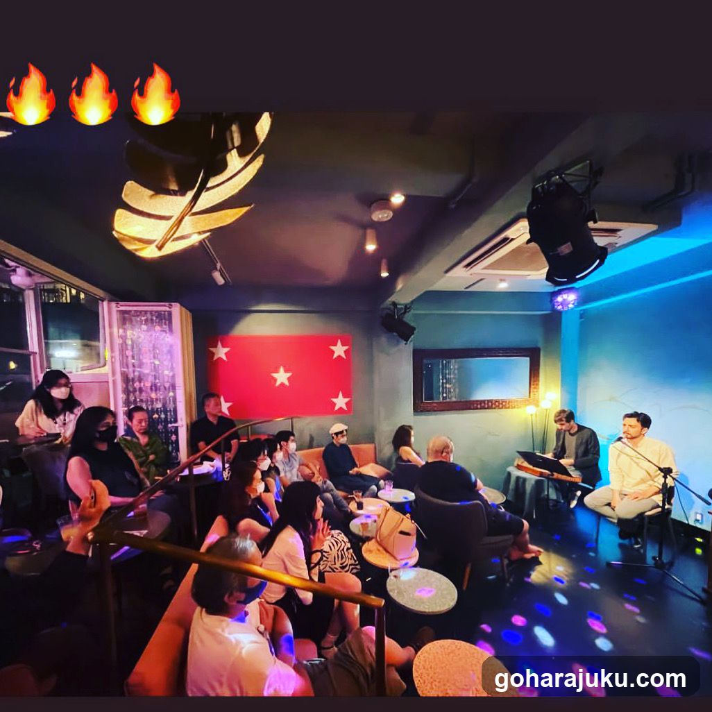 Live Music Performance in a Dimly Lit Venue