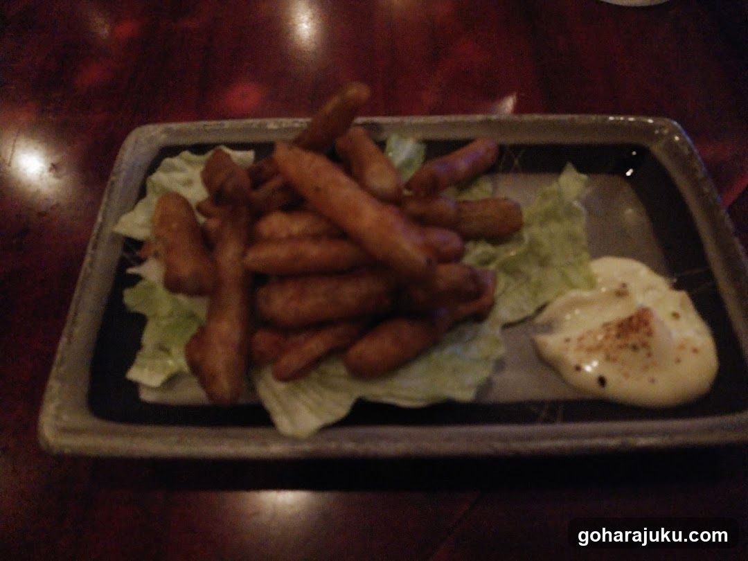 Fried Food with Dip