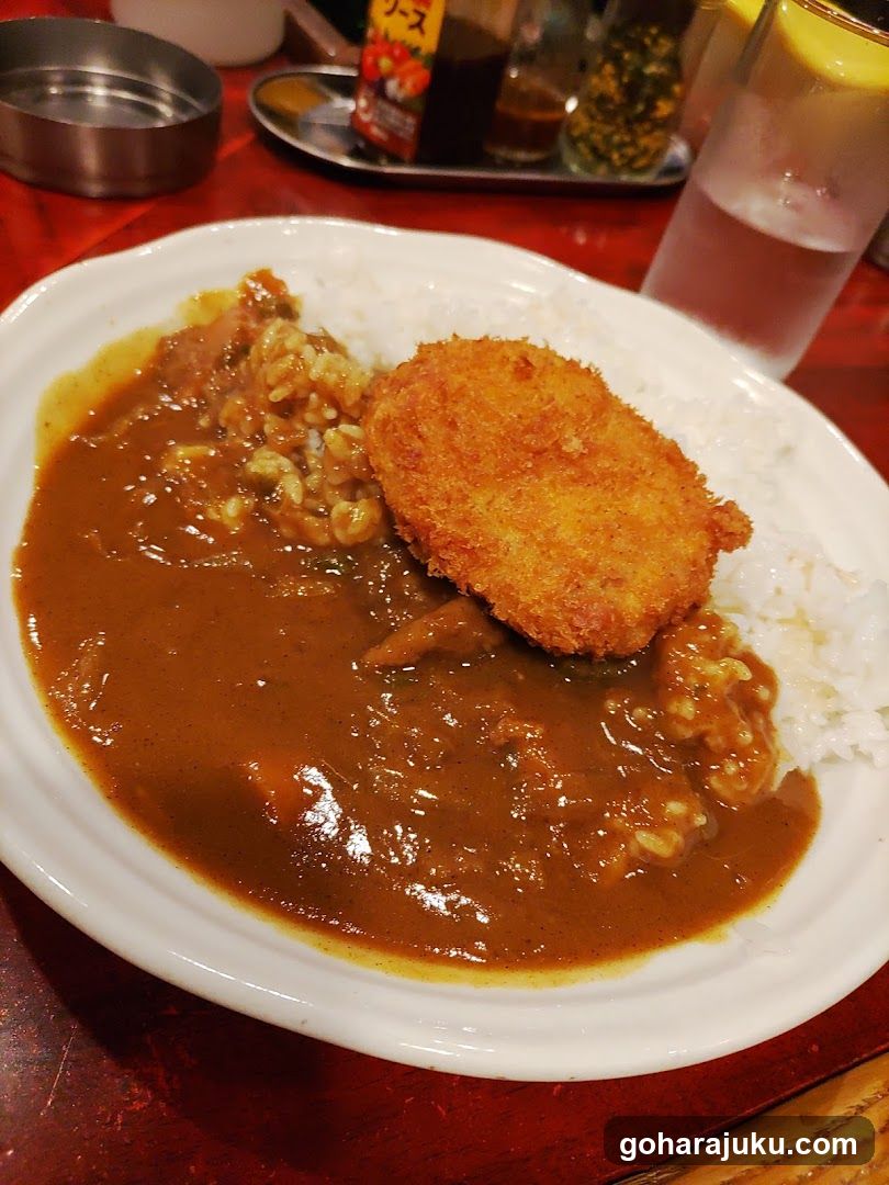 Curry Rice with Breaded Cutlet