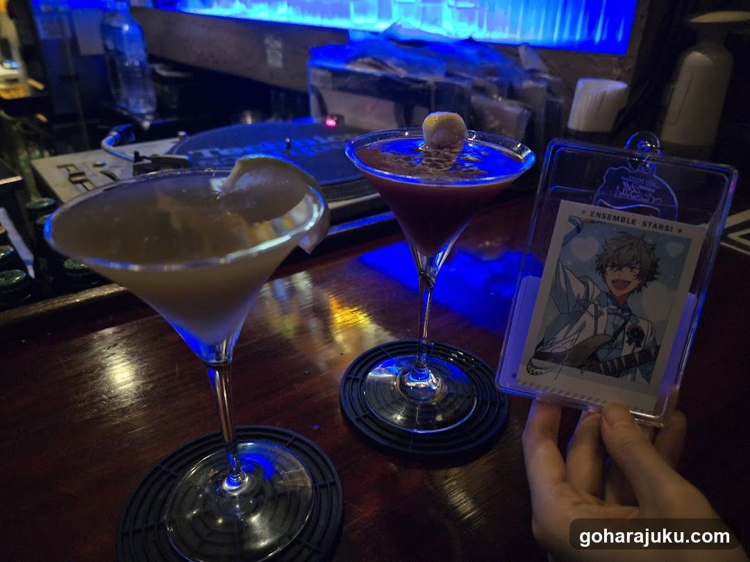 Bar Interior with Drinks and Merchandise