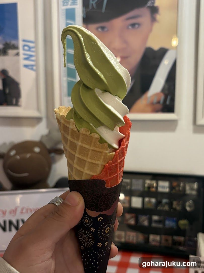 Matcha Ice Cream Cone